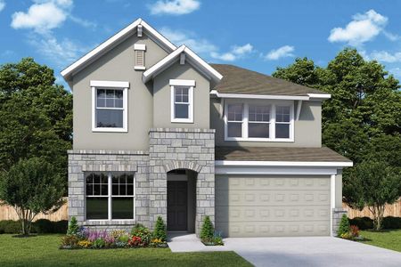 New construction Single-Family house 2100 Little Snake Way, Georgetown, TX 78628 - photo 1 1