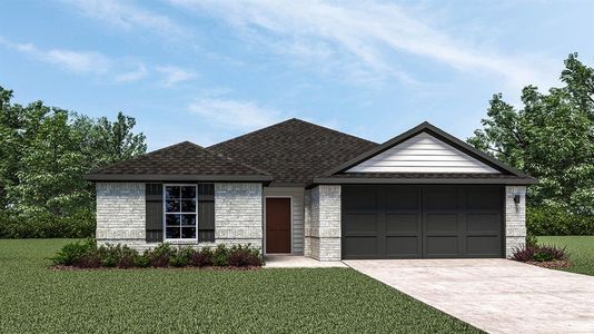 New construction Single-Family house 854 Newport Drive, Ferris, TX 75125 - photo 0