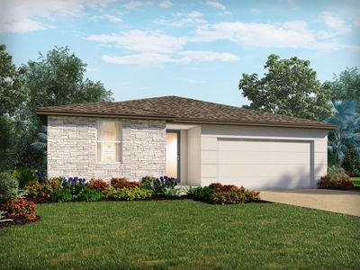 New construction Single-Family house 2931 Sunstar Drive, Saint Cloud, FL 34772 Foxglove- photo 0