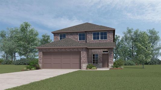 New construction Single-Family house 1012 Stones Throw Way, Princeton, TX 75407 X30O Olive- photo 0