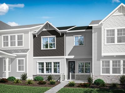 New construction Townhouse house Plan 1, 5907 Wetlands Alley, Charlotte, NC 28215 - photo