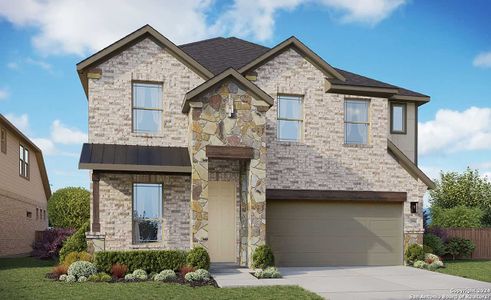 New construction Single-Family house 2014 Chelsea Grove, New Braunfels, TX 78130 Enclave Series - Capri- photo 0 0