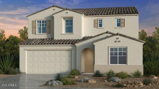 New construction Single-Family house 7815 E Quartet Avenue, Mesa, AZ 85212 Turquoise- photo 0 0