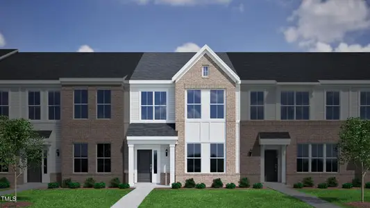 New construction Townhouse house 168 Chesapeake Commons Street, Unit 75, Garner, NC 27529 Hollyhock- photo 0