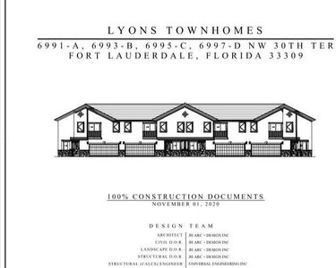 New construction Townhouse house 6997 Nw 30Th Terrace, Unit D, Fort Lauderdale, FL 33309 - photo 3 3