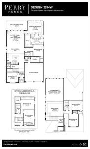 New construction Single-Family house 2624 Precocious Court, Celina, TX 75009 Design 2694W- photo 1 1