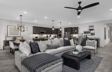 Great Room | Parker | Wildera – Valley Series | New Homes in San Tan Valley, AZ | Landsea Homes