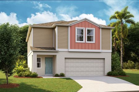 New construction Single-Family house 12923 Hawkstone Trail Blvd, Lithia, FL 33547 Marbella- photo 0