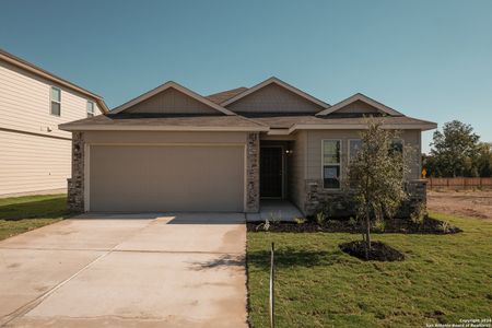 New construction Single-Family house 8418 Smithers Avenue, San Antonio, TX 78252 Freestone - 35' Smart Series- photo 0