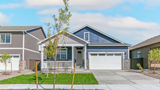 New construction Single-Family house 730 Gareth Ln, Lochbuie, CO 80603 Chatham- photo 0