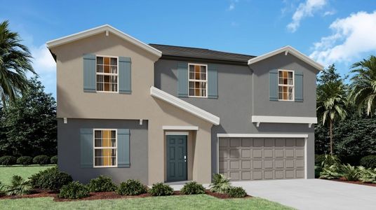 New construction Single-Family house 32086 Hawthorne Cottage Place, San Antonio, FL 33576 - photo 2 2