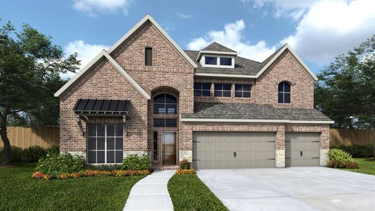 New construction Single-Family house 111 Sandie Drive, Rhome, TX 76078 Design 3393W- photo 0