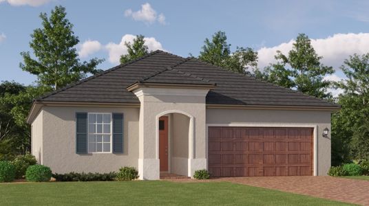 New construction Single-Family house 10407 Banyan Breeze Blvd, Land O' Lakes, FL 34638 Morningtide II- photo 0 0