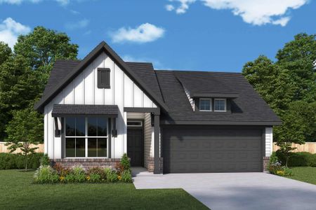 New construction Single-Family house The Baileywood, 26210 Happy Home Street, Hockley, TX 77447 - photo