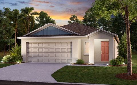 New construction Single-Family house 34462 Moonflower Avenue, Wesley Chapel, FL 33545 - photo 2 2