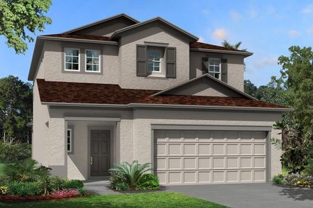 New construction Single-Family house 2865 Misty Marble Drive, Zephyrhills, FL 33540 Marina- photo 0