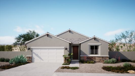Ranch Elevation | Gila | Wildera – Valley Series | New Homes in San Tan Valley, AZ | Landsea Homes