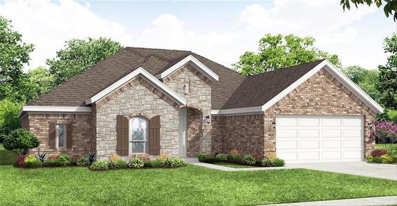 New construction Single-Family house 1064 Fleetwood Drive, Justin, TX 76247 Alderbury- photo 19 19