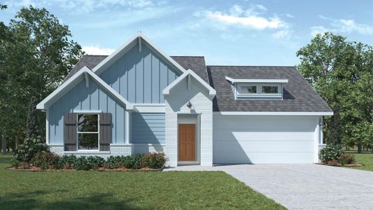 New construction Single-Family house The Ashburn, 104 Heatherwood Terrace, Marble Falls, TX 78654 - photo