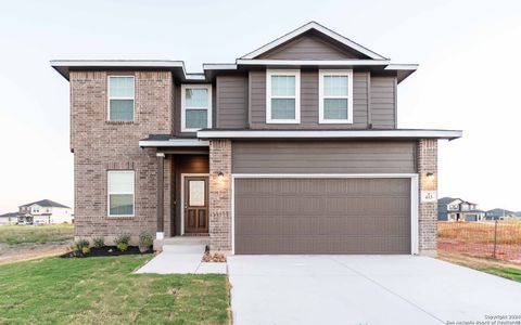 New construction Single-Family house 413 Tim'S Way, Seguin, TX 78155 Trinity- photo 0