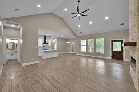 New construction Single-Family house 15245 Alchester Lane, Plantersville, TX 77363 - photo