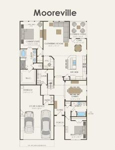 Pulte Homes, Mooreville floor plan