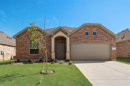 New construction Single-Family house 309 Texas Trail, Justin, TX 76247 Serenade- photo 0