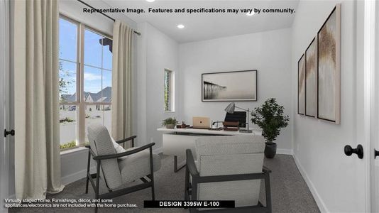 New construction Single-Family house 4406 Crossfield Road, Fulshear, TX 77441 Design 3395W- photo 4 4