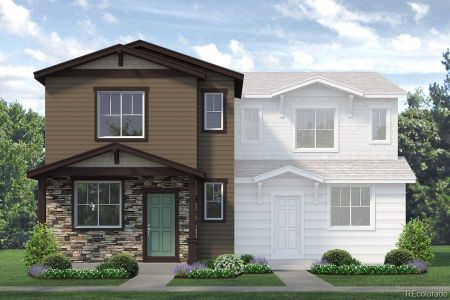 New construction Multi-Family house 2397 Harlequin Place, Johnstown, CO 80534 Biscayne- photo 0 0