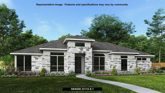 New construction Single-Family house 390 Falcon Cove, San Antonio, TX 78253 Design 3317A- photo 0