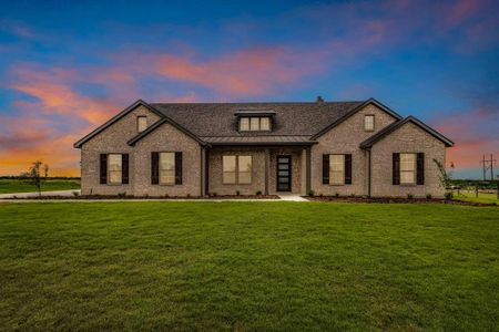 New construction Single-Family house 210 Big Bend Trail, Valley View, TX 76272 Cedar Sage- photo 37 37