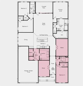 Structural Options Added: Media Room and Study