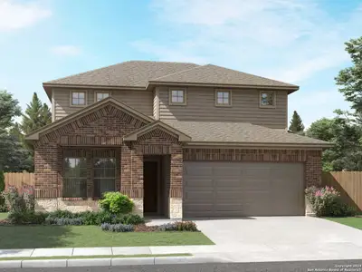 New construction Single-Family house 11503 Cottage Point, San Antonio, TX 78254 The Matador (870)- photo 0