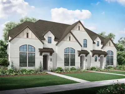 New construction Townhouse house 8140 Meadow Valley Drive, McKinney, TX 75071 Ashford Plan- photo 0 0