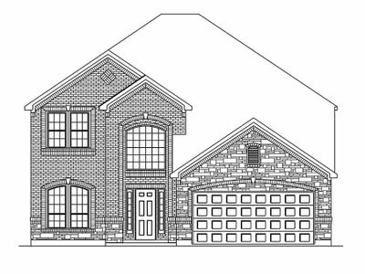 New construction Single-Family house The Haydock, 103 Water Grass Trail, Clute, TX 77531 - photo