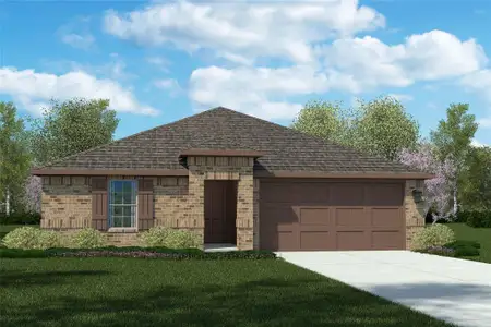 New construction Single-Family house 13477 Stage Coach Lane, Cresson, TX 76035 Glendale- photo 0 0
