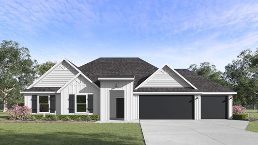 New construction Single-Family house The Coleman, 161 Zane Saddle Road, Lockhart, TX 78644 - photo