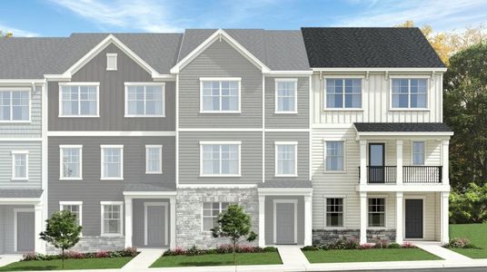 New construction Townhouse house Colton, 645 Cassa Clubhouse Way, Knightdale, NC 27545 - photo