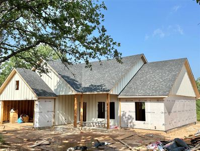 New construction Single-Family house 128 Monarch Lane, Poolville, TX 76487 - photo 1 1