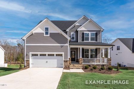 New construction Single-Family house 157 Looping Court, Angier, NC 27501 The Hickory D- photo 0 0