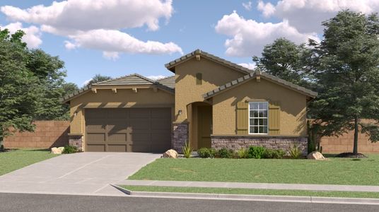 New construction Single-Family house 36480 W Leonessa Ave, Maricopa, AZ 85138 Revolution Plan 4083- photo 0