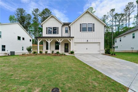 New construction Single-Family house 5165  Lansdale Court, Cumming, GA 30028 Trenton- photo 0