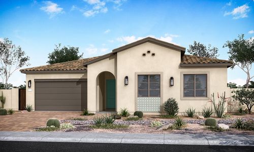 New construction Single-Family house Dahlia Plan 5006, 3698 E. Gold Mountain Ave., San Tan Valley, AZ 85143 - photo