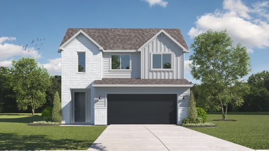 New construction Single-Family house 160 Grey Slate Avenue, Marble Falls, TX 78654 The Grace- photo 0 0