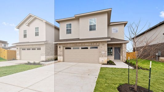 New construction Duplex house 14801-B Grey Ghost Way, Manor, TX 78653 The Sycamore- photo 12 12