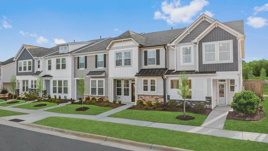 New construction Townhouse house 6307 Lady Eliza Lane, Raleigh, NC 27603 Winchester- photo 0