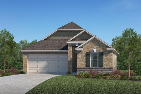 New construction Single-Family house 41502 Stampede Stream Drive, Magnolia, TX 77354 - photo 0