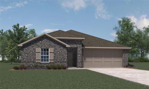 New construction Single-Family house 31746 Theodore Bend Drive, Fulshear, TX 77441 BURNETT- photo 0 0
