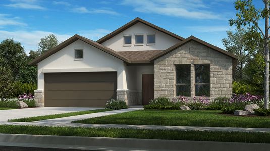 New construction Single-Family house 12603 Summer Springs Pass, Buda, TX 78610 Cobalt- photo 0 0
