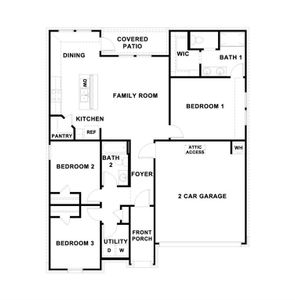 New construction Single-Family house 273 Lone Cedar Road, Marble Falls, TX 78654 The Ashburn- photo 1 1